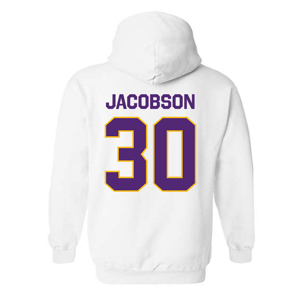 Northern Iowa - NCAA Men's Basketball : Hunter Jacobson - Classic Shersey Hooded Sweatshirt-1