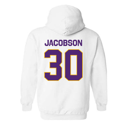 Northern Iowa - NCAA Men's Basketball : Hunter Jacobson - Classic Shersey Hooded Sweatshirt-1
