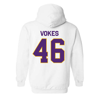Northern Iowa - NCAA Football : Tiernan Vokes - Classic Shersey Hooded Sweatshirt-1