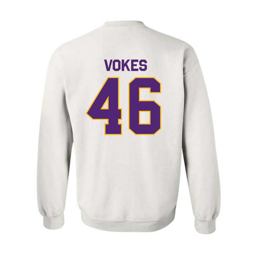 Northern Iowa - NCAA Football : Tiernan Vokes - Classic Shersey Crewneck Sweatshirt-1