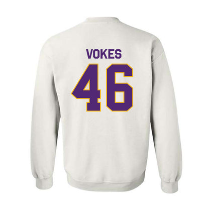 Northern Iowa - NCAA Football : Tiernan Vokes - Classic Shersey Crewneck Sweatshirt-1