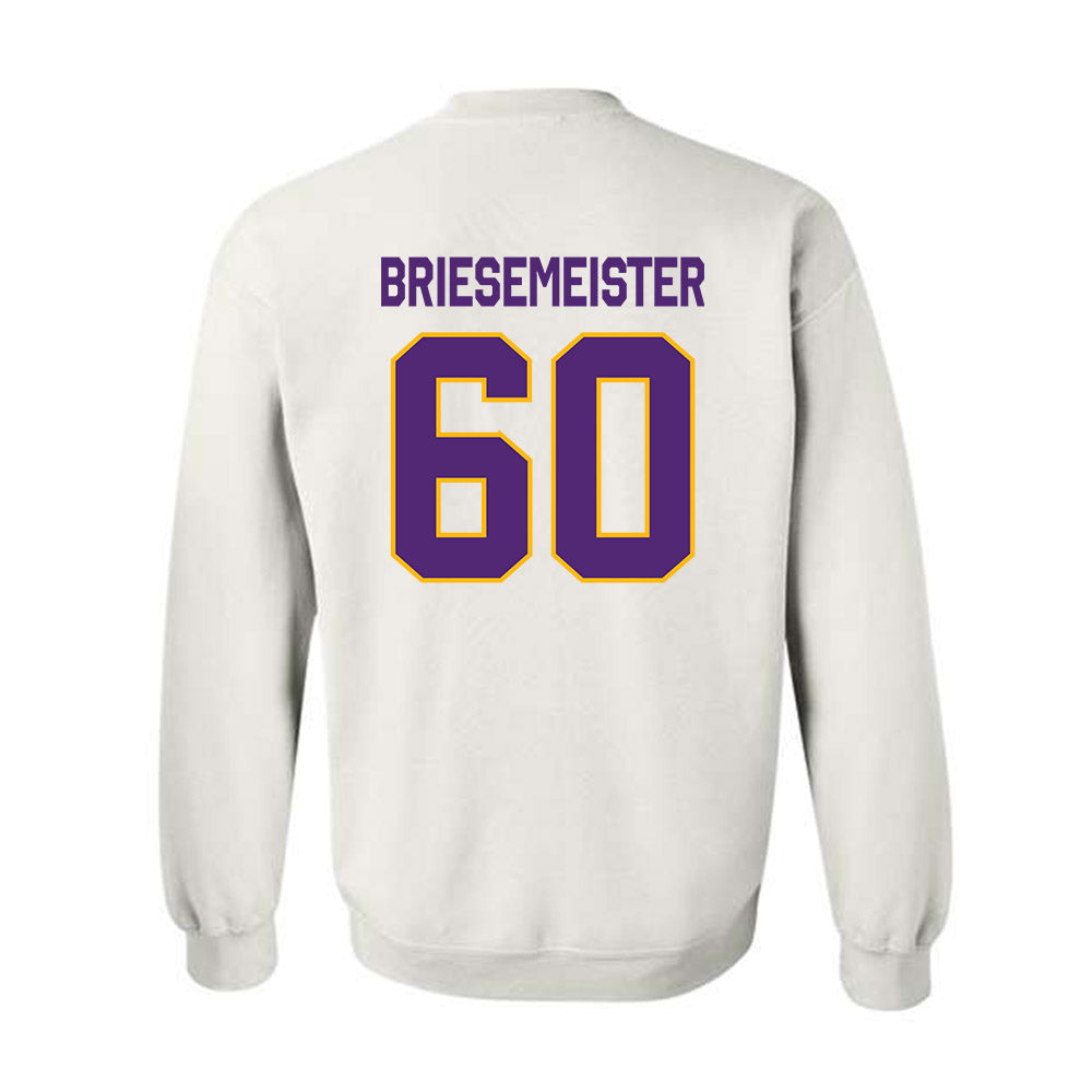 Northern Iowa - NCAA Football : Joe Briesemeister - Classic Shersey Crewneck Sweatshirt-1