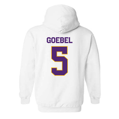 Northern Iowa - NCAA Women's Basketball : Ryley Goebel - Classic Shersey Hooded Sweatshirt-1