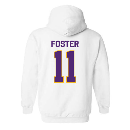 Northern Iowa - NCAA Women's Basketball : Ellie Foster - Classic Shersey Hooded Sweatshirt-1