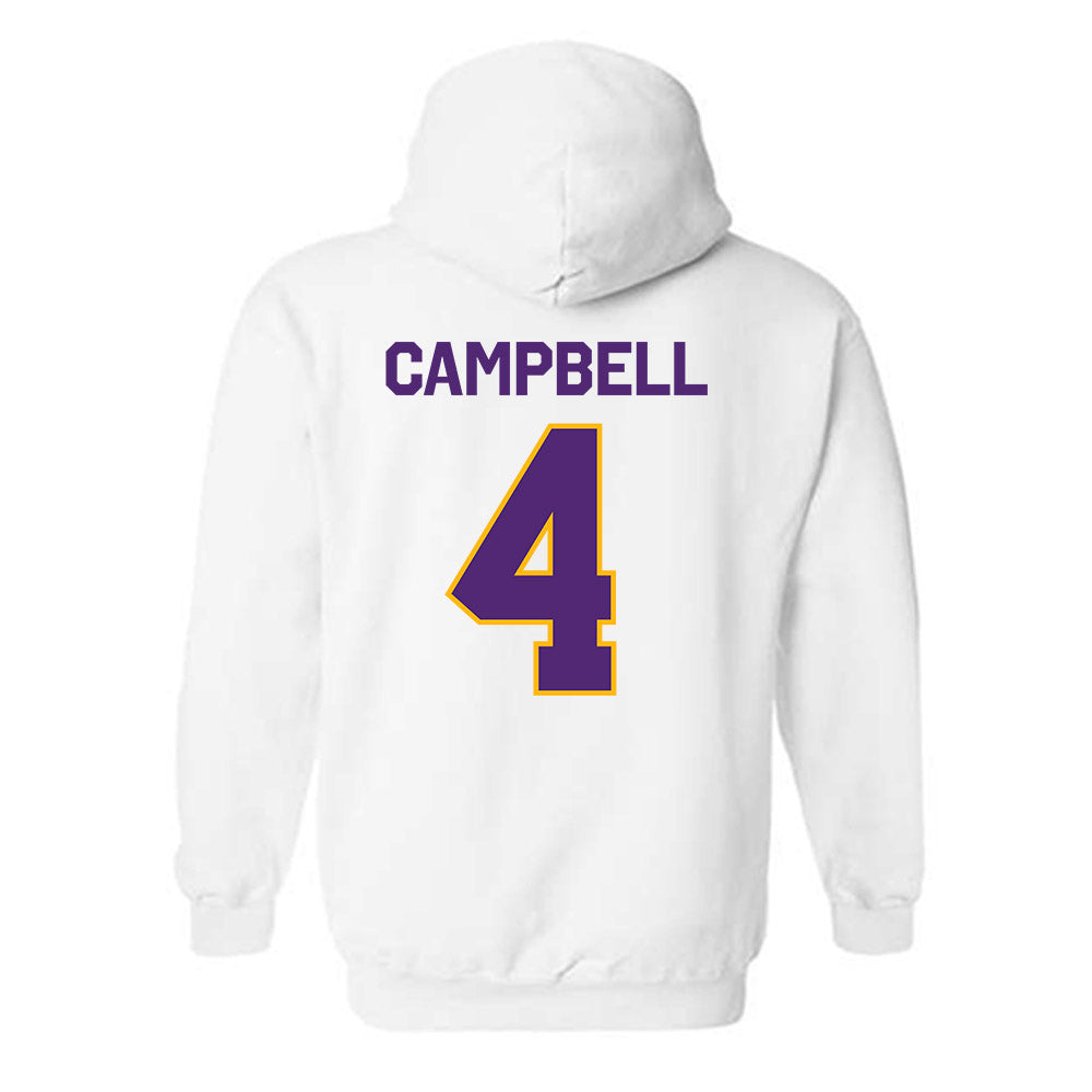 Northern Iowa - NCAA Men's Basketball : Trey Campbell - Classic Shersey Hooded Sweatshirt-1