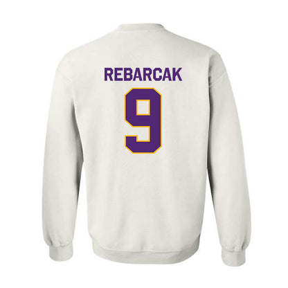 Northern Iowa - NCAA Football : Kaz Rebarcak - Classic Shersey Crewneck Sweatshirt-1