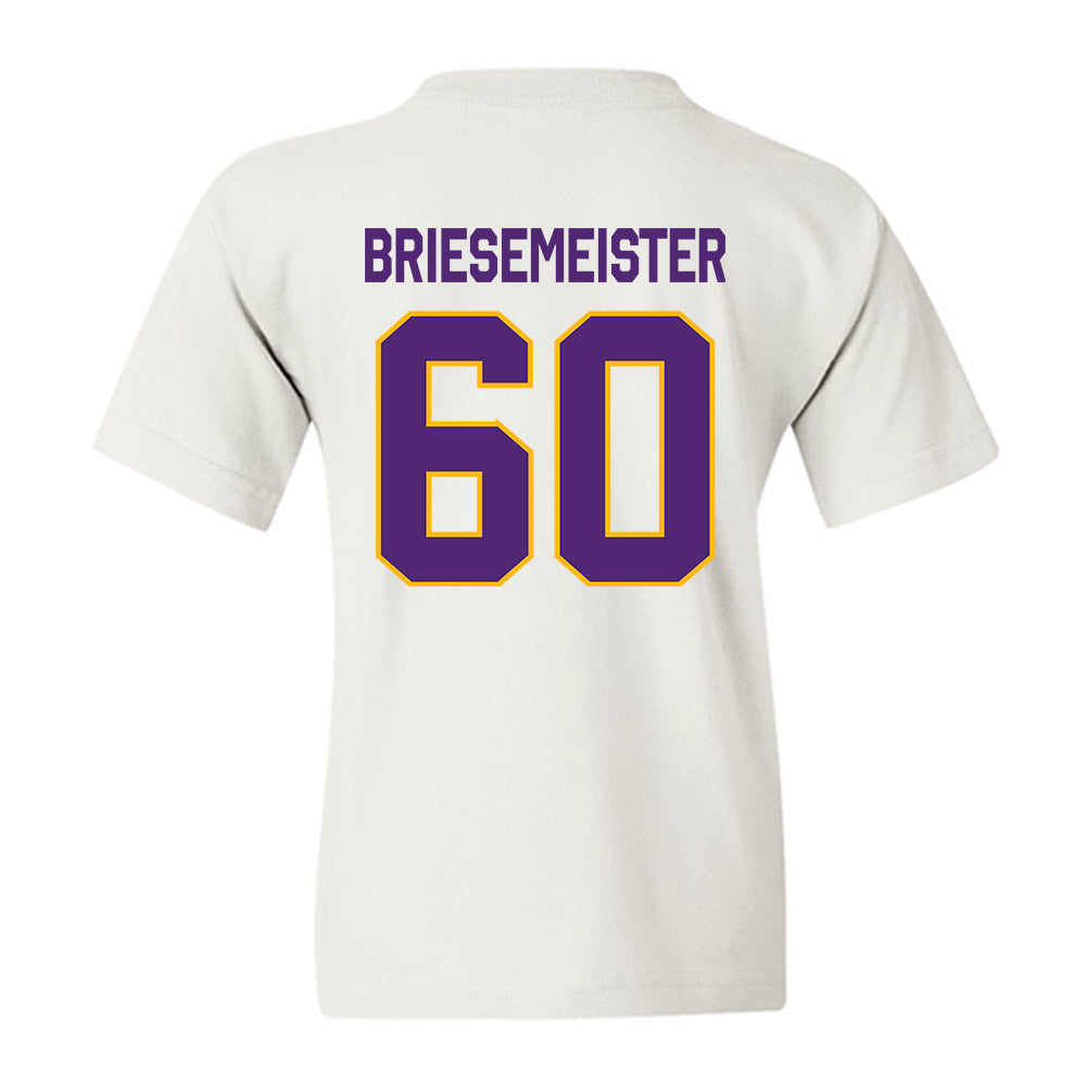Northern Iowa - NCAA Football : Joe Briesemeister - Classic Shersey Youth T-Shirt-1