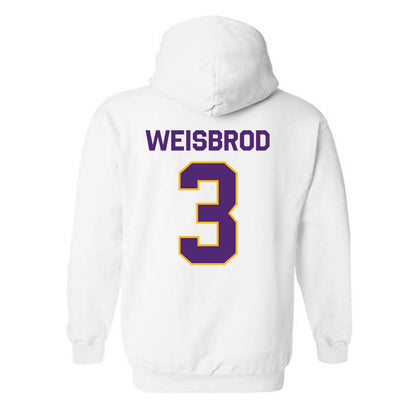 Northern Iowa - NCAA Men's Basketball : Max Weisbrod - Classic Shersey Hooded Sweatshirt-1
