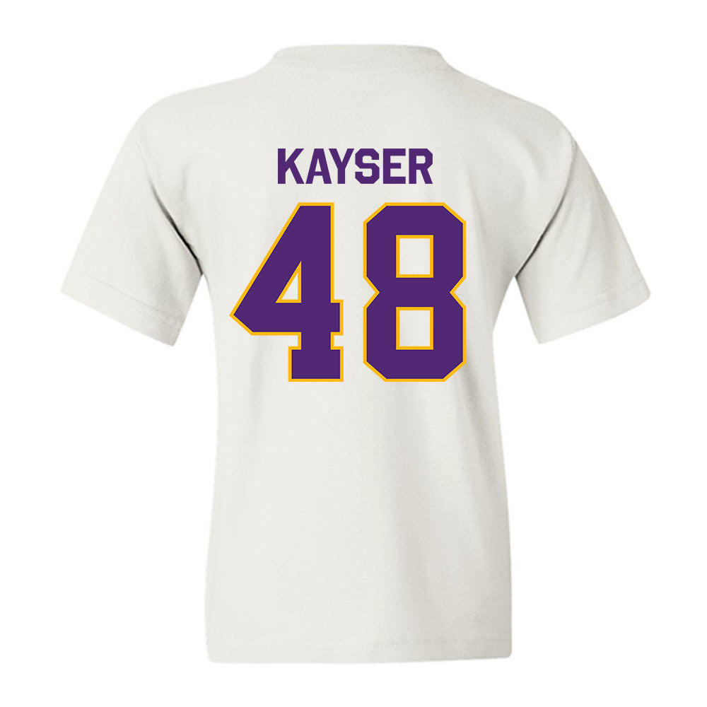 Northern Iowa - NCAA Football : Connor Kayser - Classic Shersey Youth T-Shirt-1