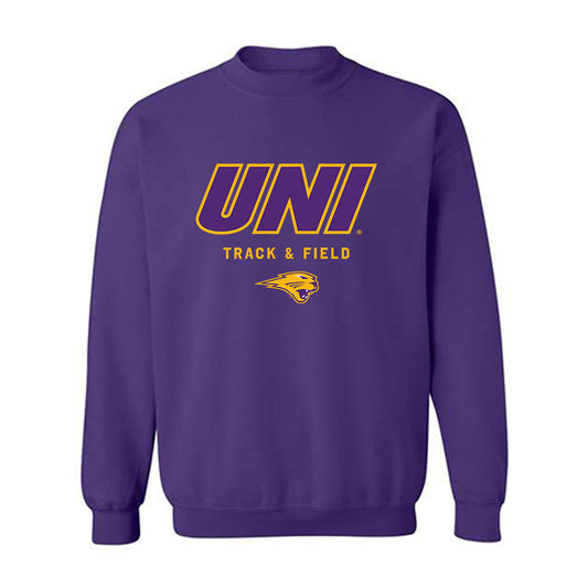 Northern Iowa - NCAA Men's Track & Field : Michael Blank - Classic Shersey Crewneck Sweatshirt-0