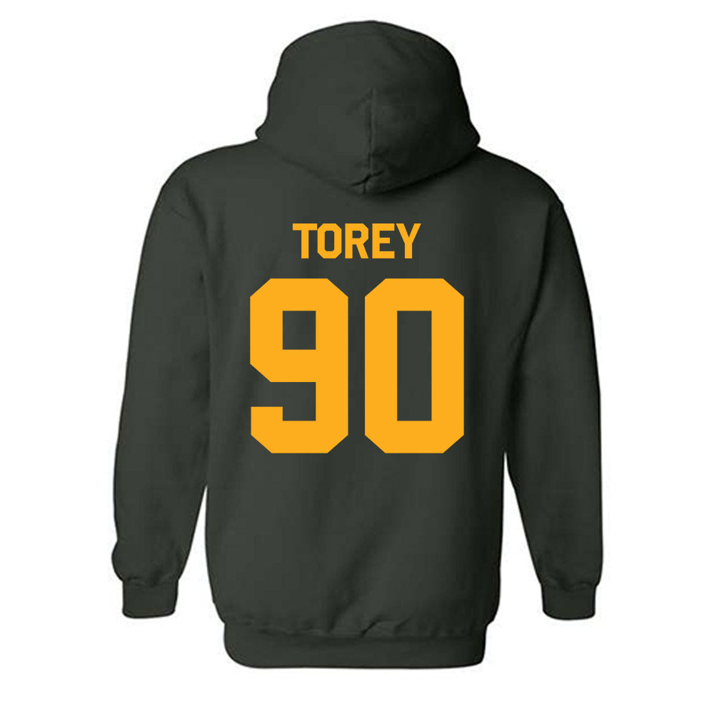 Wayne State - NCAA Football : Tyler Torey - Classic Shersey Hooded Sweatshirt-1