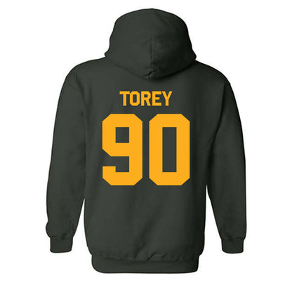 Wayne State - NCAA Football : Tyler Torey - Classic Shersey Hooded Sweatshirt-1