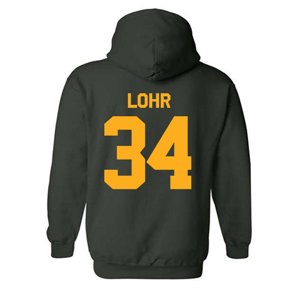 Wayne State - NCAA Men's Basketball : Eli Lohr - Classic Shersey Hooded Sweatshirt-1