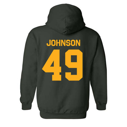 Wayne State - NCAA Football : Aydin Johnson - Classic Shersey Hooded Sweatshirt-1