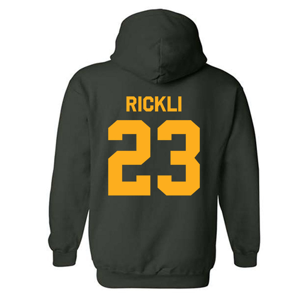 Wayne State - NCAA Women's Basketball : Aj Rickli - Classic Shersey Hooded Sweatshirt-1