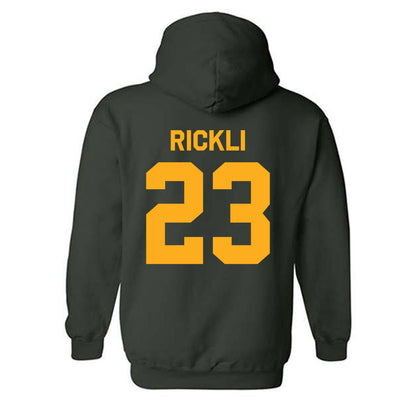 Wayne State - NCAA Women's Basketball : Aj Rickli - Classic Shersey Hooded Sweatshirt-1