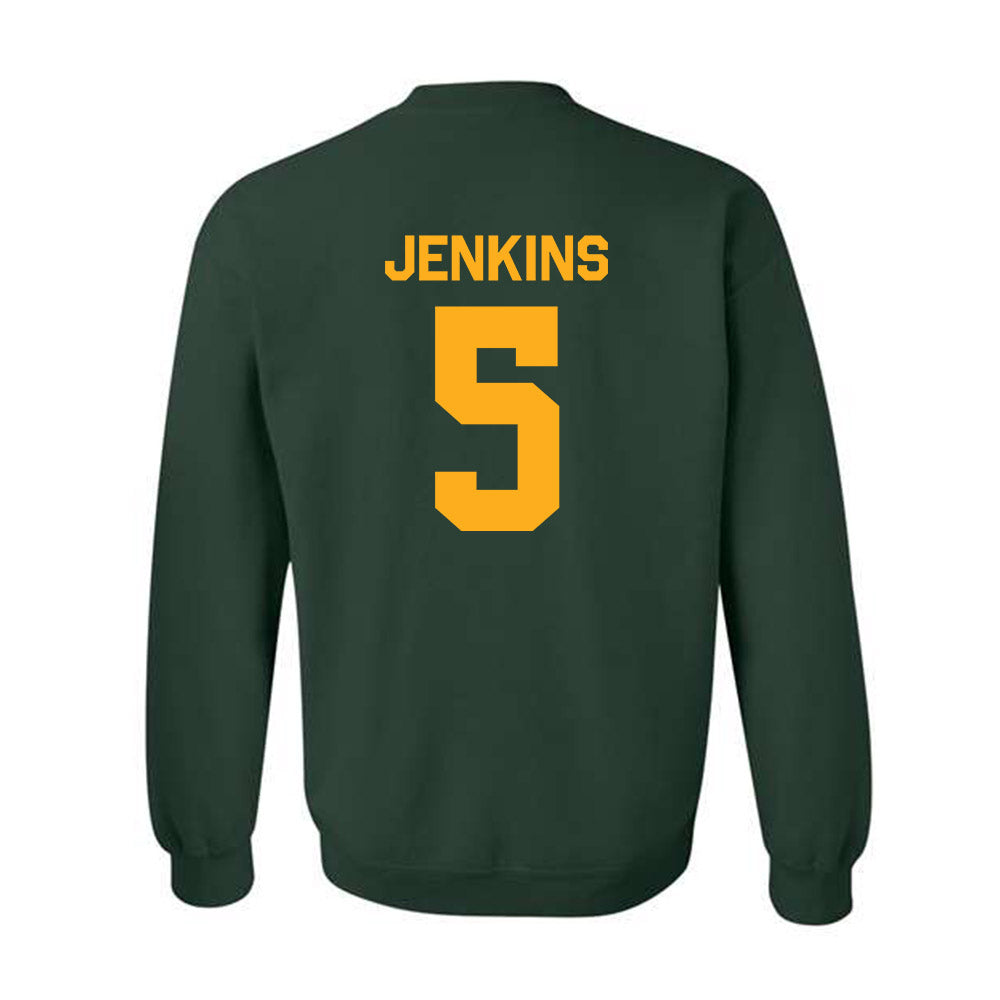 Wayne State - NCAA Men's Basketball : Jalen Jenkins - Classic Shersey Crewneck Sweatshirt-1