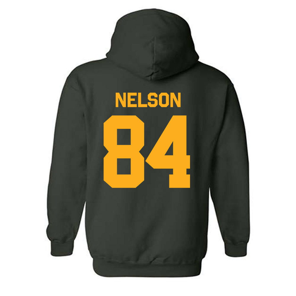 Wayne State - NCAA Football : Blake Nelson - Classic Shersey Hooded Sweatshirt-1