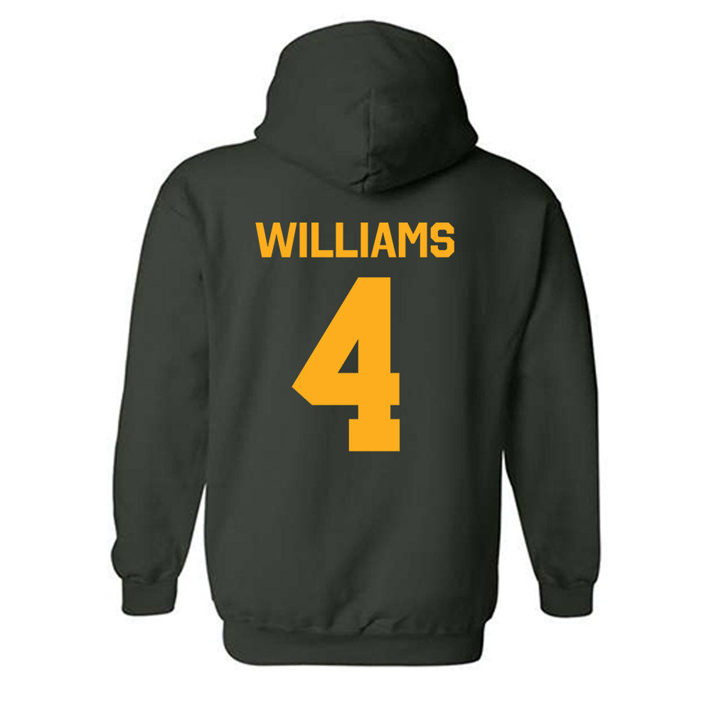 Wayne State - NCAA Football : Martell Williams - Classic Shersey Hooded Sweatshirt-1