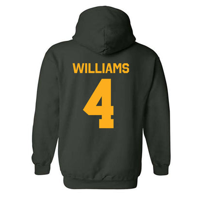 Wayne State - NCAA Football : Martell Williams - Classic Shersey Hooded Sweatshirt-1