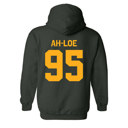 Wayne State - NCAA Football : Tanielu Ah-Loe - Classic Shersey Hooded Sweatshirt-1