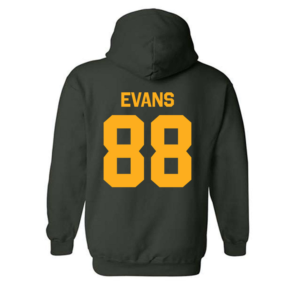 Wayne State - NCAA Football : Malachi Evans - Classic Shersey Hooded Sweatshirt-1