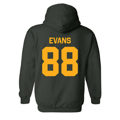 Wayne State - NCAA Football : Malachi Evans - Classic Shersey Hooded Sweatshirt-1