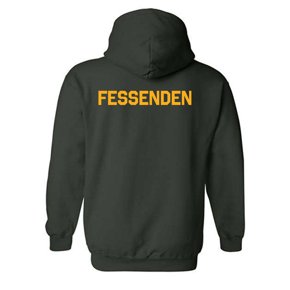Wayne State - NCAA Women's Swimming & Diving : Danika Fessenden - Classic Shersey Hooded Sweatshirt-1