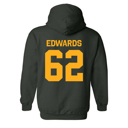 Wayne State - NCAA Football : Will Edwards - Classic Shersey Hooded Sweatshirt-1