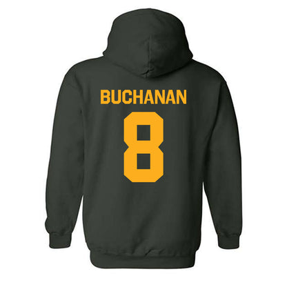 Wayne State - NCAA Football : Clifton Buchanan - Classic Shersey Hooded Sweatshirt-1