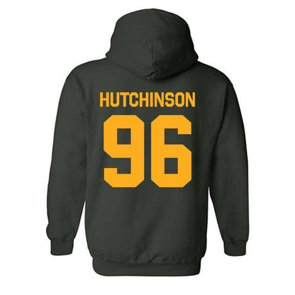Wayne State - NCAA Football : Jordan Hutchinson - Classic Shersey Hooded Sweatshirt-1