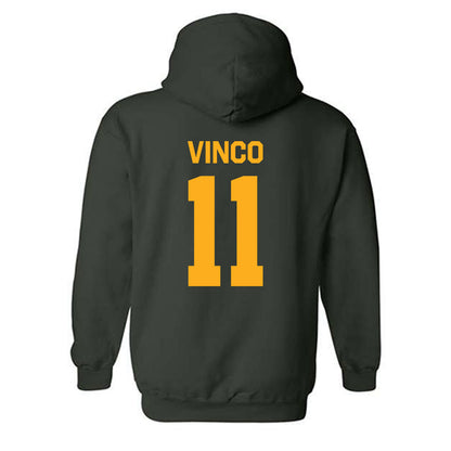 Wayne State - NCAA Softball : Ella Vinco - Classic Shersey Hooded Sweatshirt-1