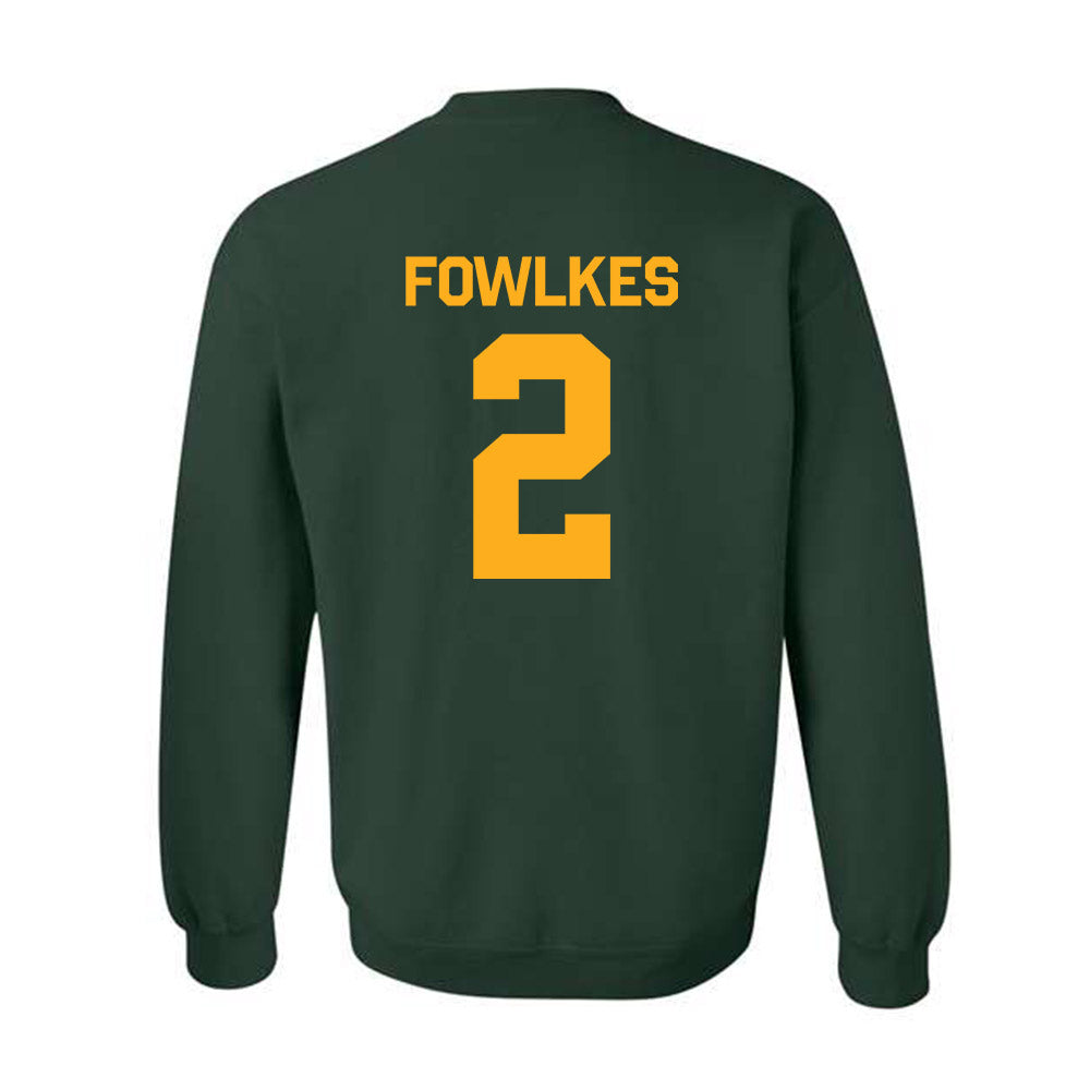 Wayne State - NCAA Football : Elijah Fowlkes - Classic Shersey Crewneck Sweatshirt-1