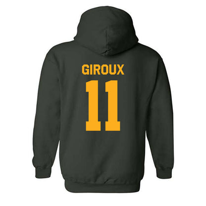 Wayne State - NCAA Women's Volleyball : Kayla Giroux - Classic Shersey Hooded Sweatshirt-1