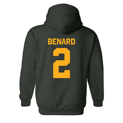 Wayne State - NCAA Women's Basketball : Maddy Benard - Classic Shersey Hooded Sweatshirt-1