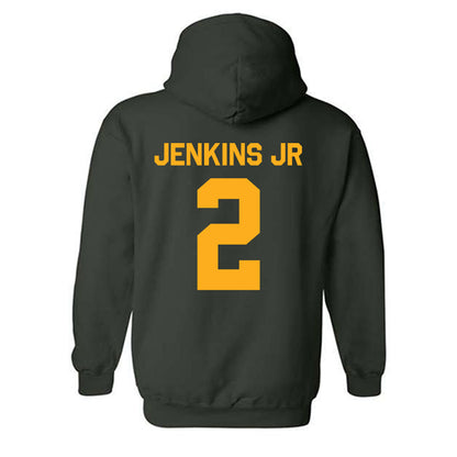 Wayne State - NCAA Football : Michael Jenkins jr - Classic Shersey Hooded Sweatshirt-1