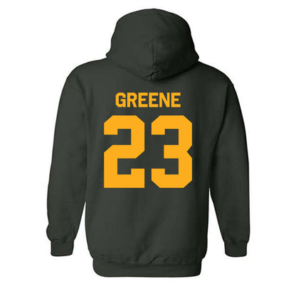 Wayne State - NCAA Football : Torrence Greene - Classic Shersey Hooded Sweatshirt-1
