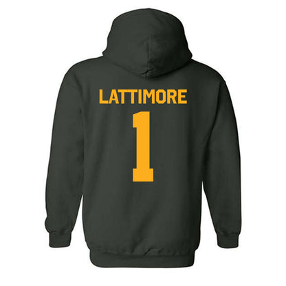 Wayne State - NCAA Football : Joseph Lattimore - Classic Shersey Hooded Sweatshirt-1