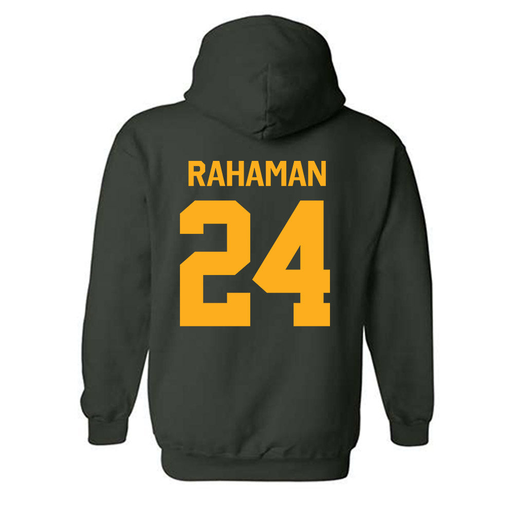 Wayne State - NCAA Football : Jasir Rahaman - Classic Shersey Hooded Sweatshirt-1
