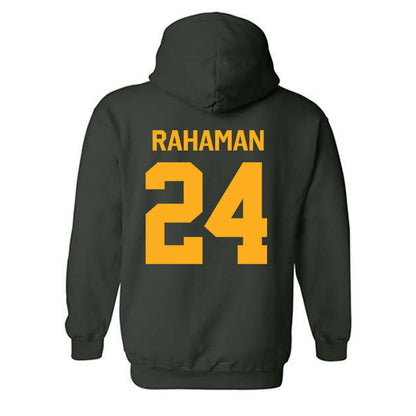 Wayne State - NCAA Football : Jasir Rahaman - Classic Shersey Hooded Sweatshirt-1
