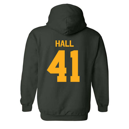 Wayne State - NCAA Football : Zaiden Hall - Classic Shersey Hooded Sweatshirt-1