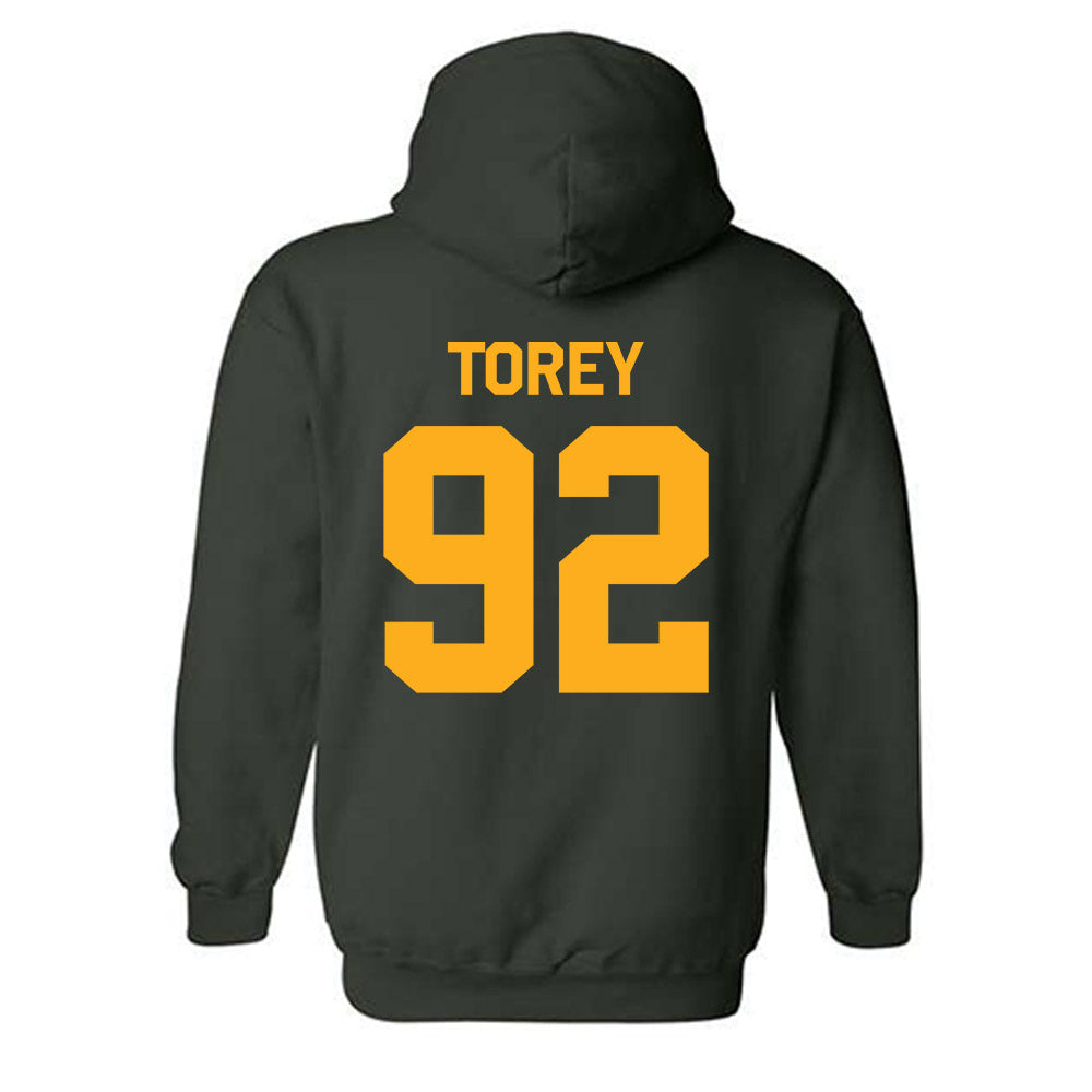 Wayne State - NCAA Football : Tyler Torey - Classic Shersey Hooded Sweatshirt-1