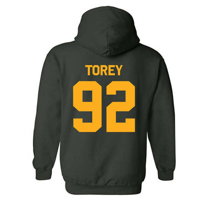 Wayne State - NCAA Football : Tyler Torey - Classic Shersey Hooded Sweatshirt-1
