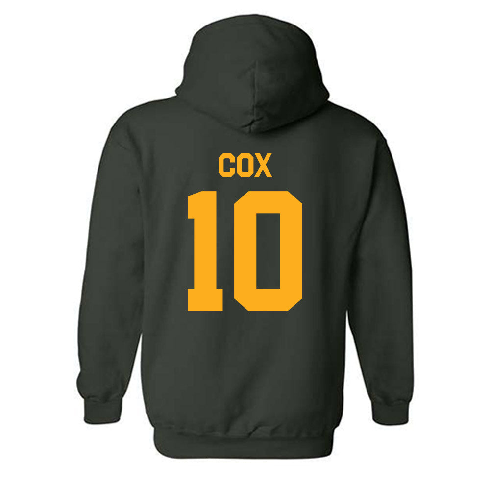 Wayne State - NCAA Football : Justin Cox - Classic Shersey Hooded Sweatshirt-1
