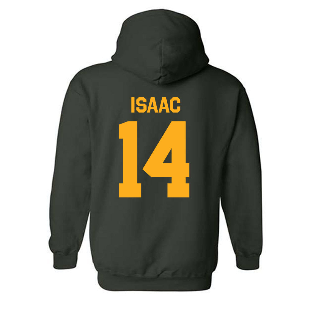 Wayne State - NCAA Football : Donovan Isaac - Classic Shersey Hooded Sweatshirt-1