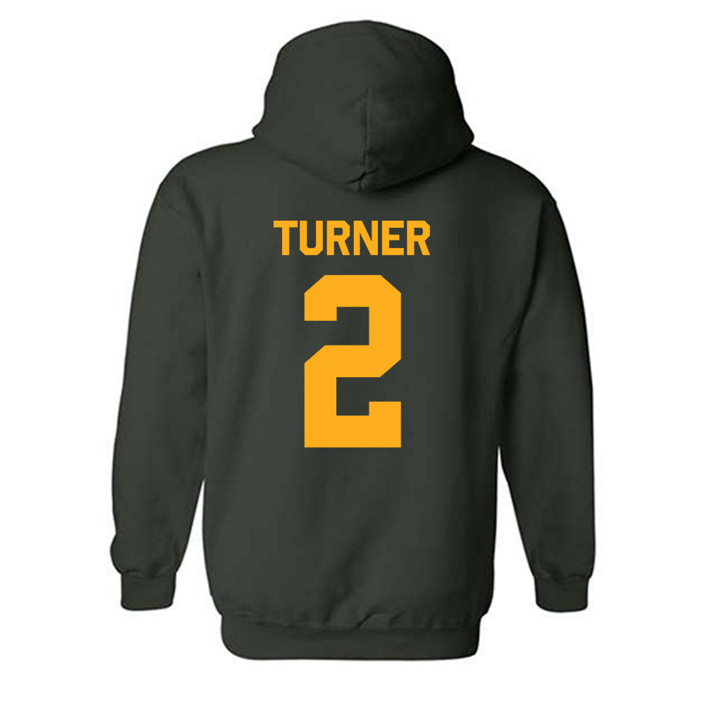 Wayne State - NCAA Football : Nick Turner - Classic Shersey Hooded Sweatshirt-1