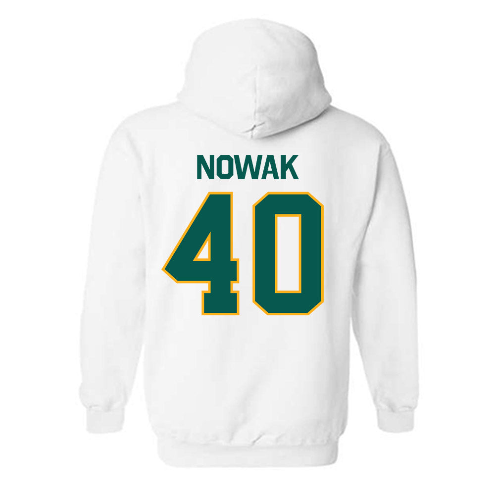 Wayne State - NCAA Football : Griffin Nowak - Classic Shersey Hooded Sweatshirt-1