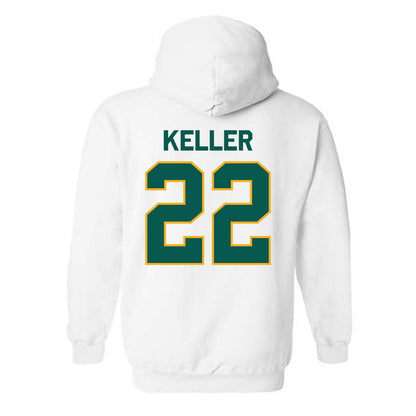 Wayne State - NCAA Football : Mickey Keller - Classic Shersey Hooded Sweatshirt-1