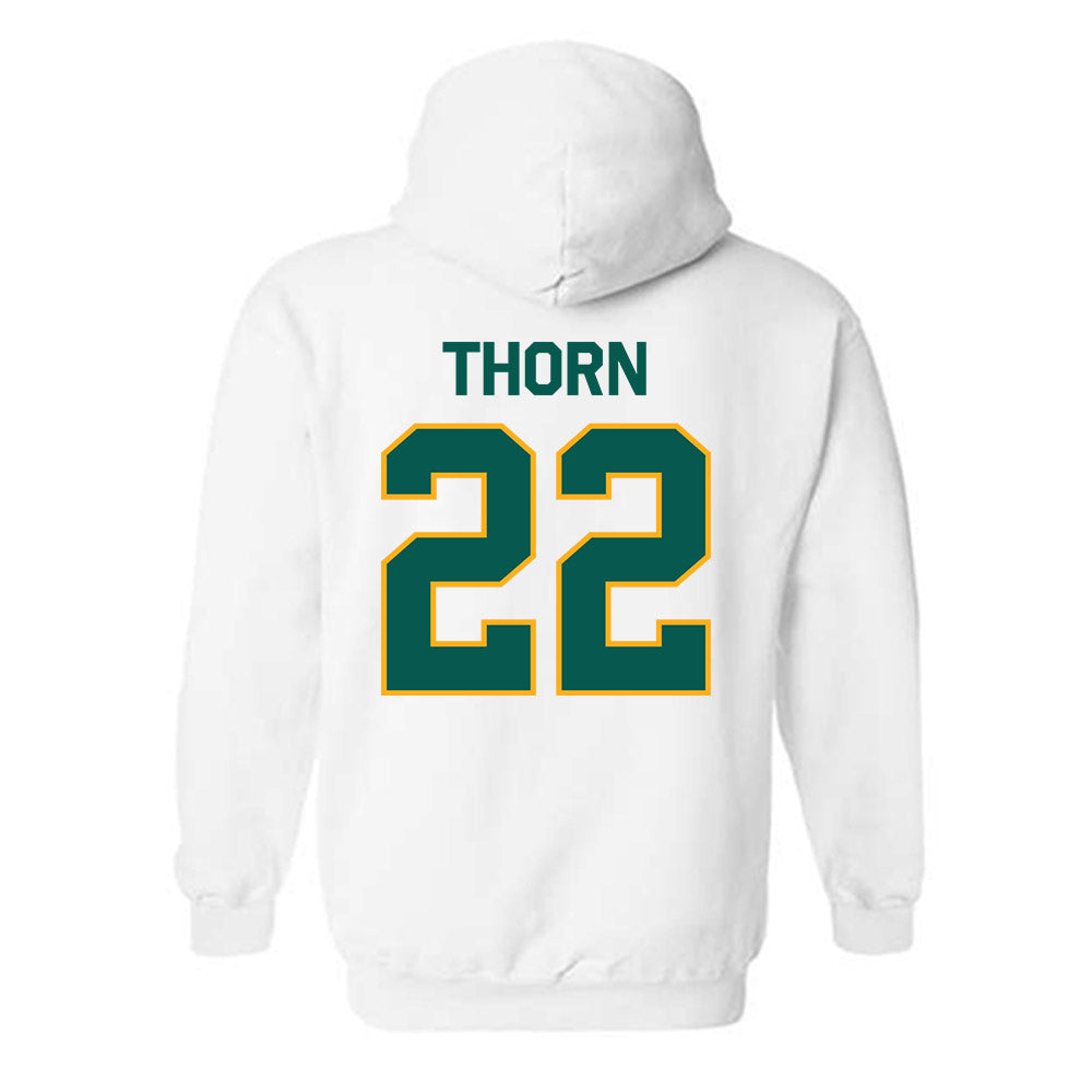 Wayne State - NCAA Men's Basketball : Marshall Thorn - Classic Shersey Hooded Sweatshirt-1