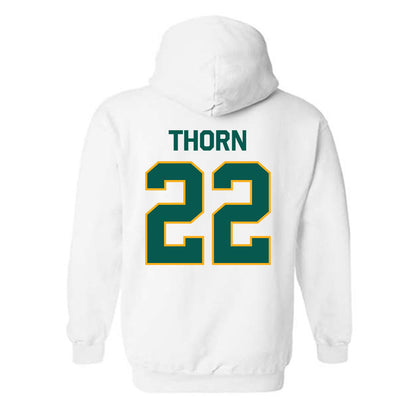 Wayne State - NCAA Men's Basketball : Marshall Thorn - Classic Shersey Hooded Sweatshirt-1